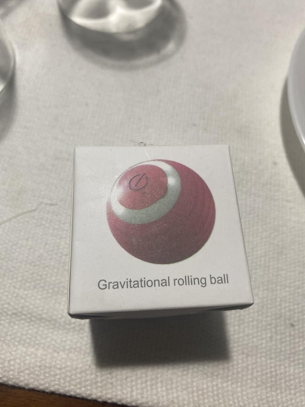 Gravitational rolling Ball for pets and kids